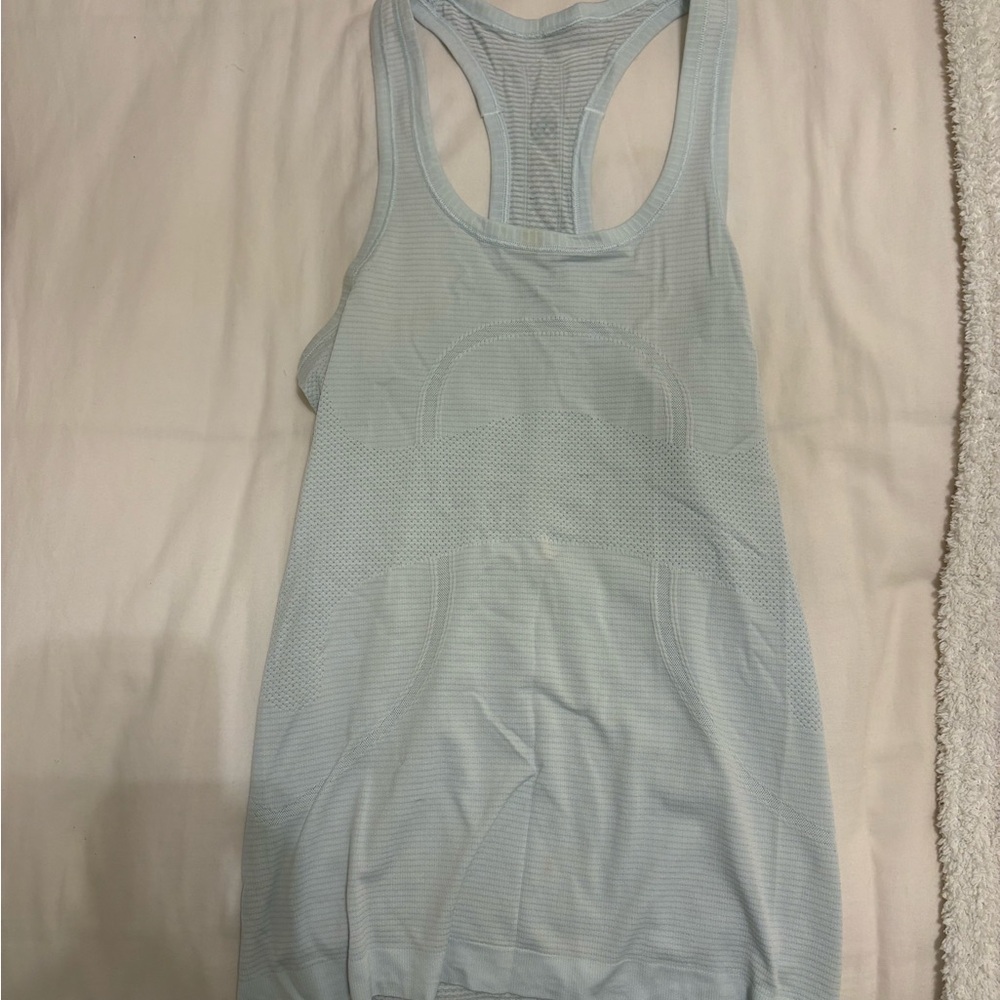 Lululemon Swiftly Tech RacerbackTank Top, Size 4, Light Blue